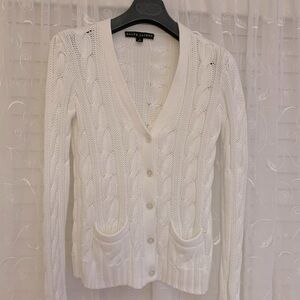 Ralph Lauren Cotton Cable knit cardigann
